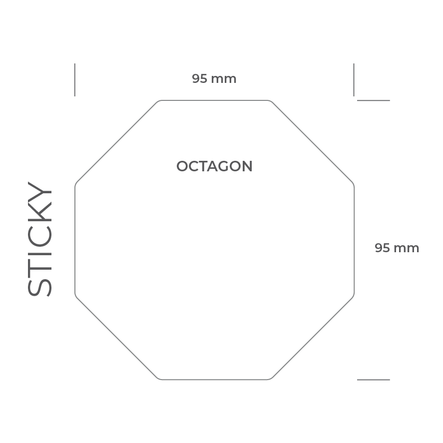 SELVKLEBENDE AKKREDITERING | M/ ANTI BLEED COATING