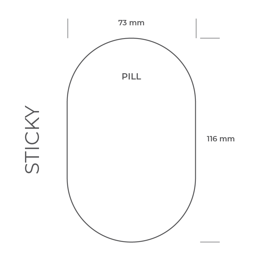 SELVKLEBENDE AKKREDITERING | M/ ANTI BLEED COATING