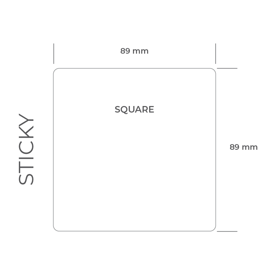SELVKLEBENDE AKKREDITERING | M/ ANTI BLEED COATING