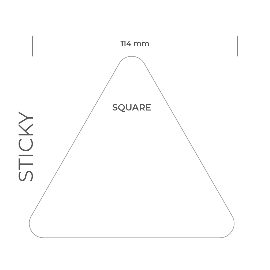 SELVKLEBENDE AKKREDITERING | M/ ANTI BLEED COATING