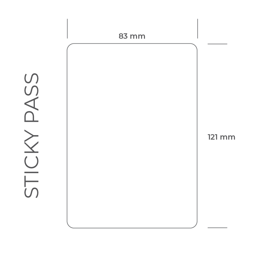 SELVKLEBENDE AKKREDITERING | M/ ANTI BLEED COATING